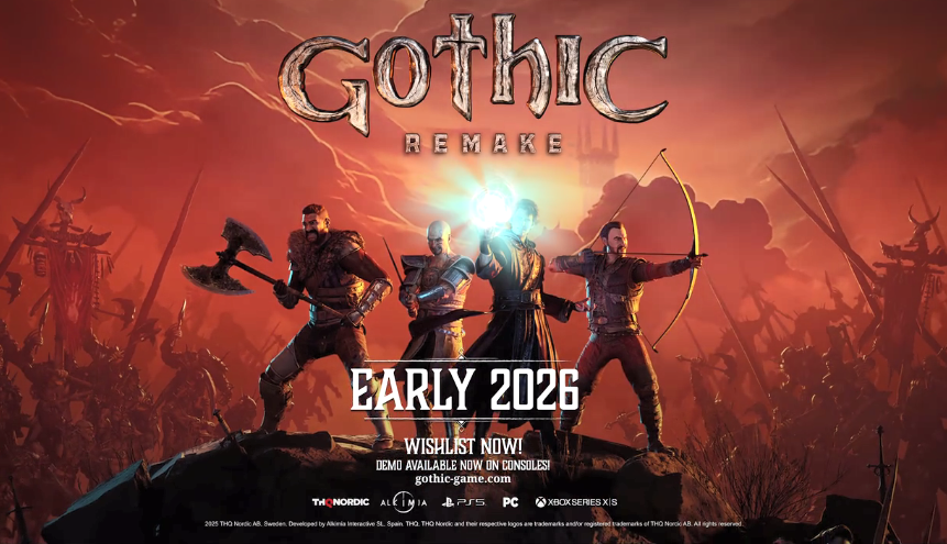 《哥特王朝：重制版》最新预告 2026年初发售