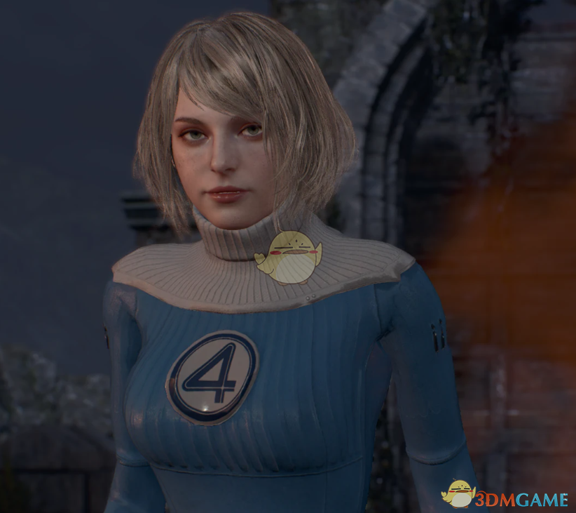 《生化危机4：重制版》阿什莉的神奇四侠制服MOD