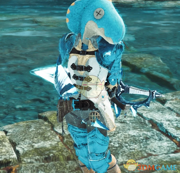 《怪物猎人：荒野》海龙毛绒头套MOD