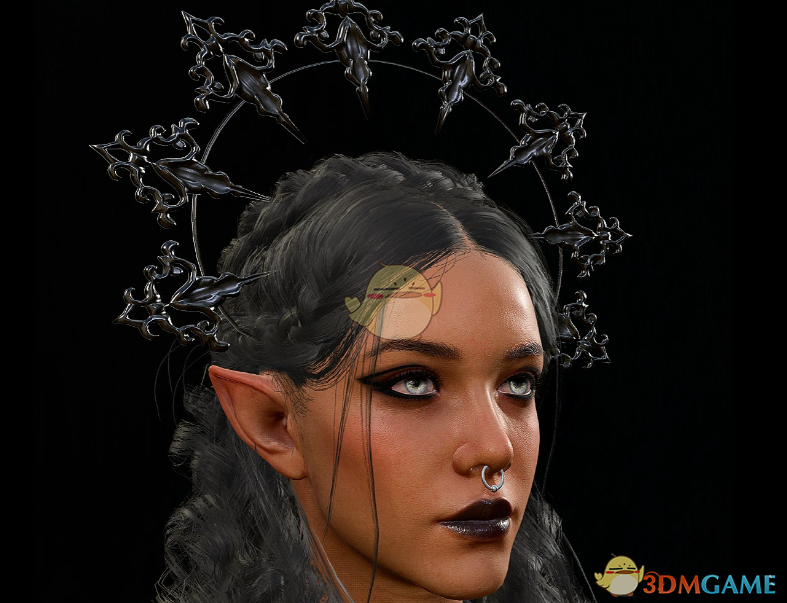 《博德之门3》光环王冠和头饰MOD