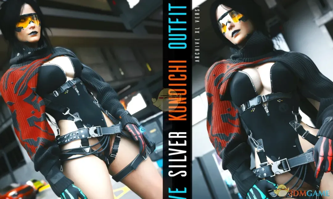 《赛博朋克2077》剑星暗影忍者服MOD