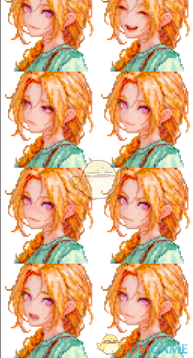 《星露谷物语》莉亚的高清动漫人像MOD