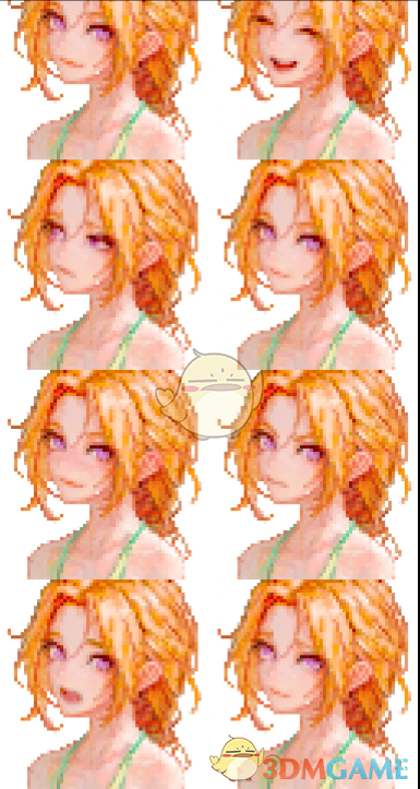 《星露谷物语》莉亚的高清动漫人像MOD