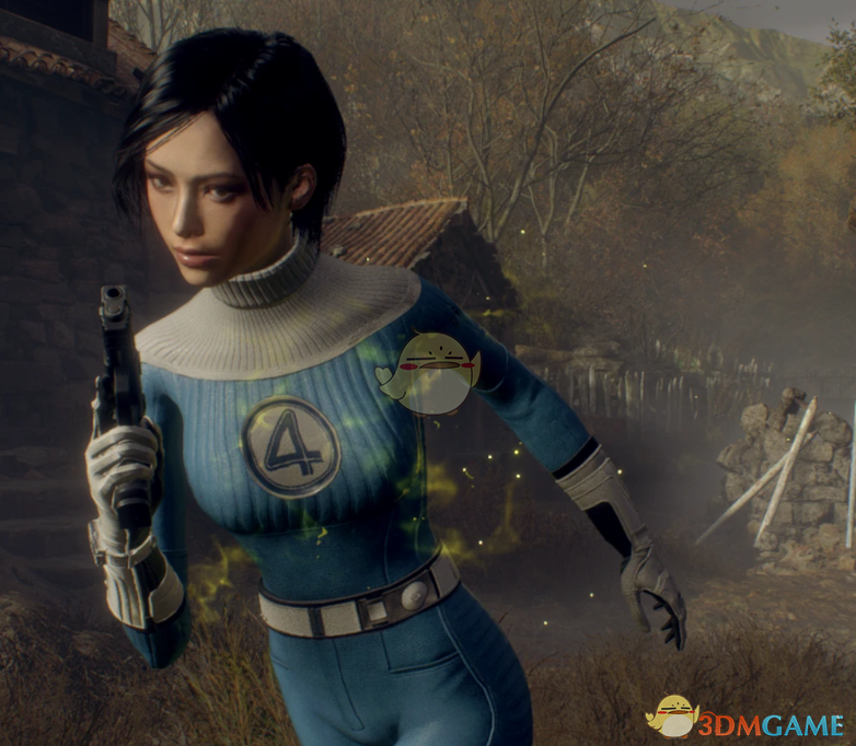 《生化危机4：重制版》艾达的神奇四侠制服MOD