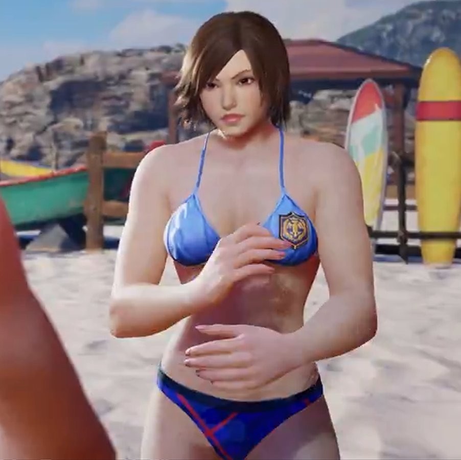 《铁拳8》女角色新皮肤引热议：她大雷和脖子呢？