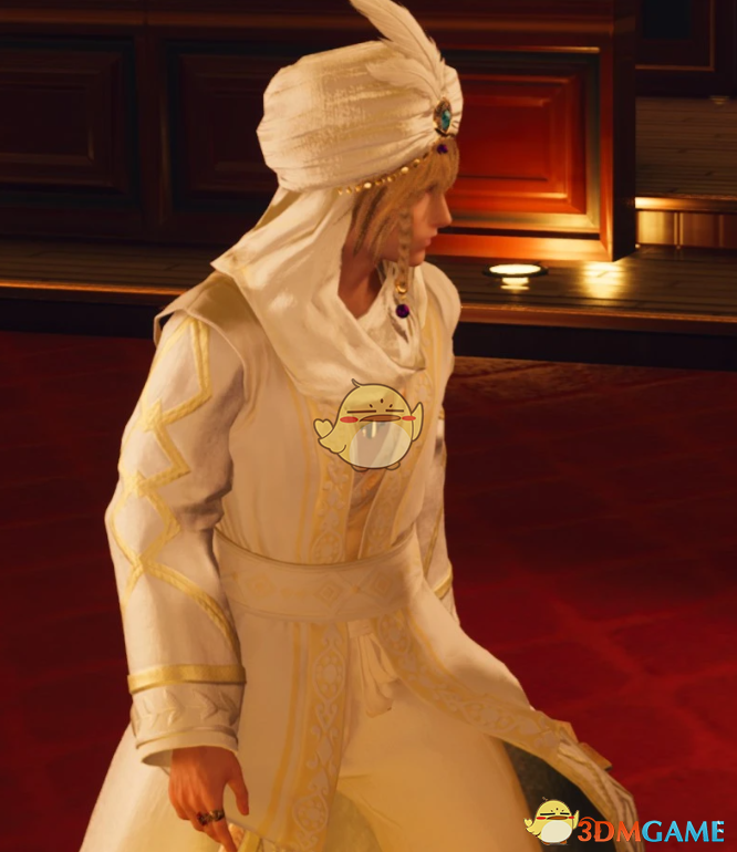 《最终幻想7：重生》克劳德的动画阿拉丁装束MOD