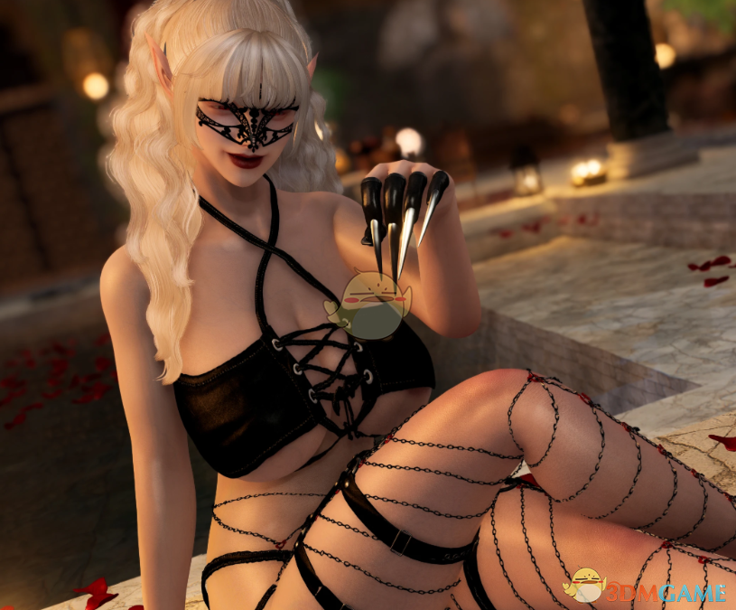 《上古卷轴5：天际重制版》魅魔链条内衣MOD