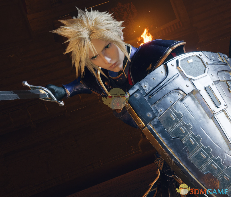 《最终幻想7：重生》克劳德的勇者斗恶龙英雄服饰MOD