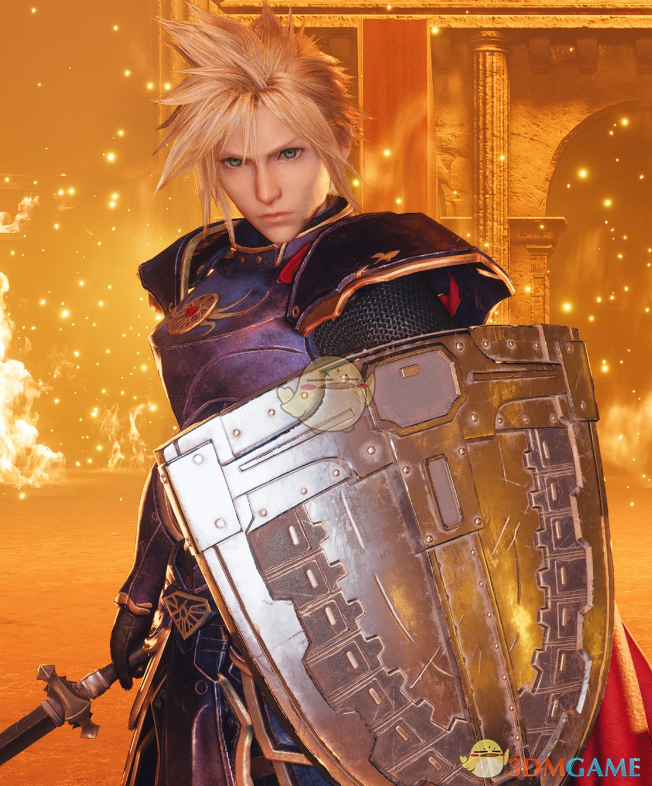 《最终幻想7：重生》克劳德的勇者斗恶龙英雄服饰MOD