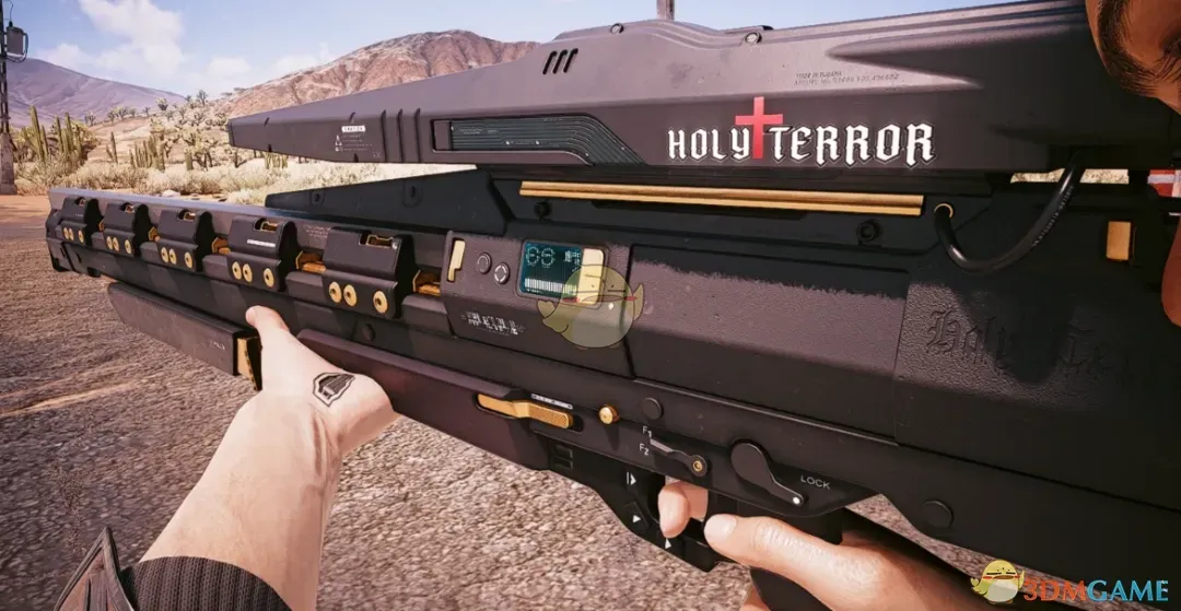 《赛博朋克2077》神圣恐惧超能步枪MOD