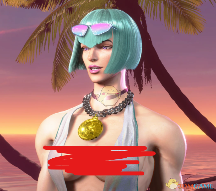 《街头霸王6》曼侬更清凉的C4服装MOD