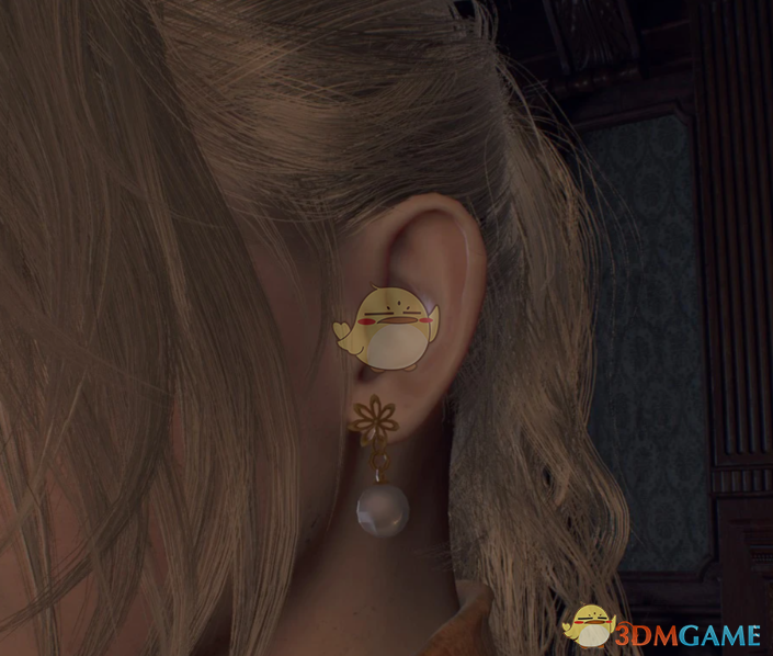 《生化危机4：重制版》阿什莉的优雅耳环MOD