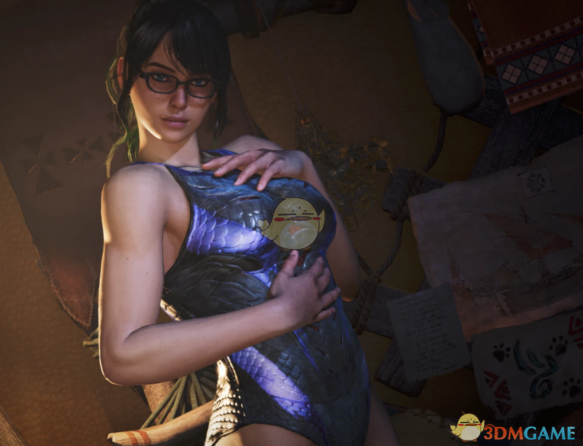 《怪物猎人：荒野》更加丰满的潜水套MOD