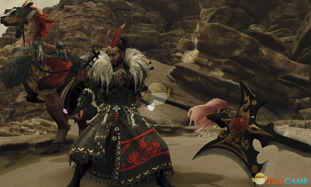 《怪物猎人：荒野》真三国无双吕布的方天画戟MOD