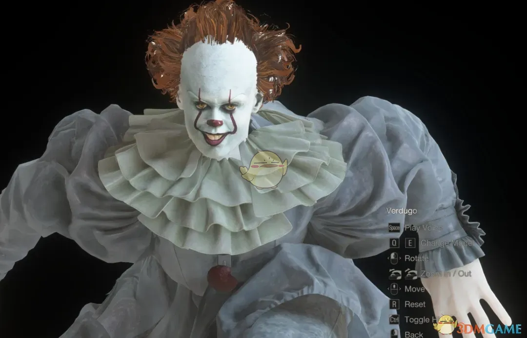 《生化危机4：重制版》小丑回魂潘尼怀斯替换贝尔杜戈MOD