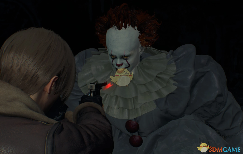 《生化危机4：重制版》小丑回魂潘尼怀斯替换贝尔杜戈MOD
