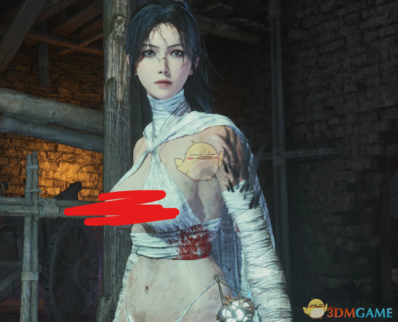 《明末：渊虚之羽》更丰满的执念心魔套装体型MOD