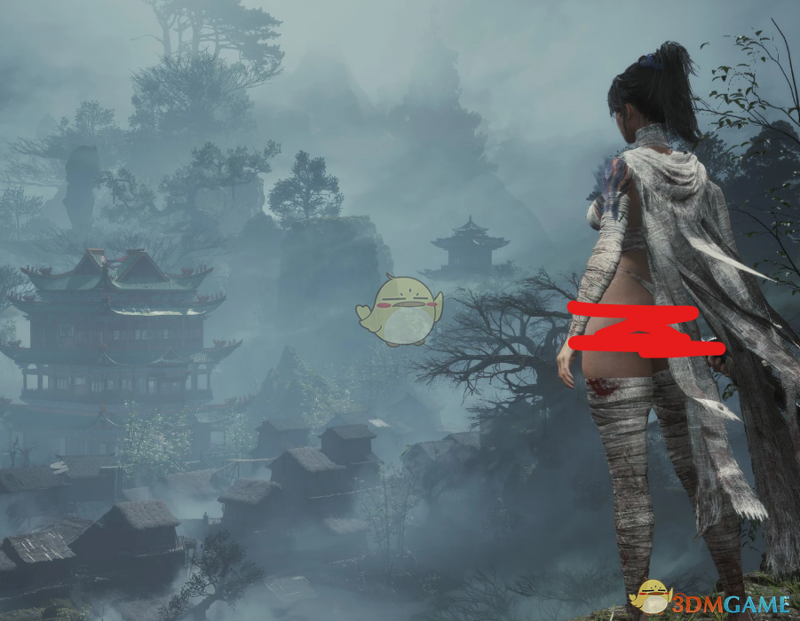 《明末：渊虚之羽》更丰满的执念心魔套装体型MOD