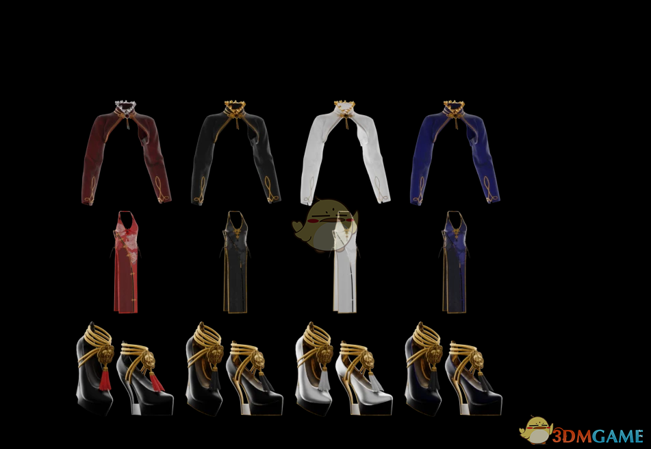 《赛博朋克2077》剑星绯红之翼礼服MOD