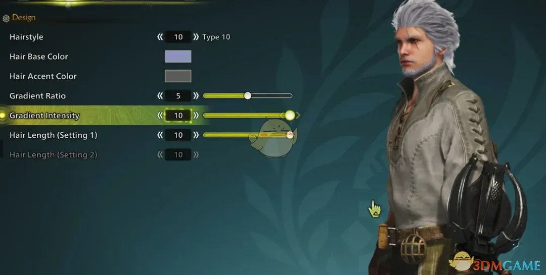 《怪物猎人：荒野》鬼泣5维吉尔发型MOD