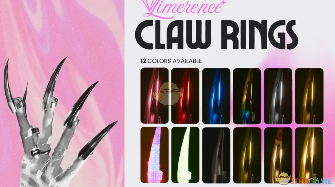 《赛博朋克2077》魔女爪美甲MOD