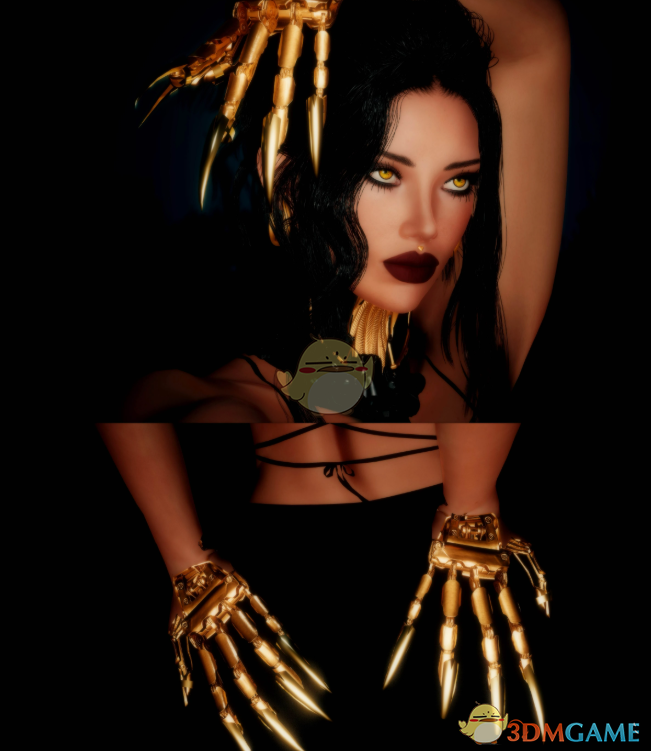 《赛博朋克2077》魔女爪美甲MOD