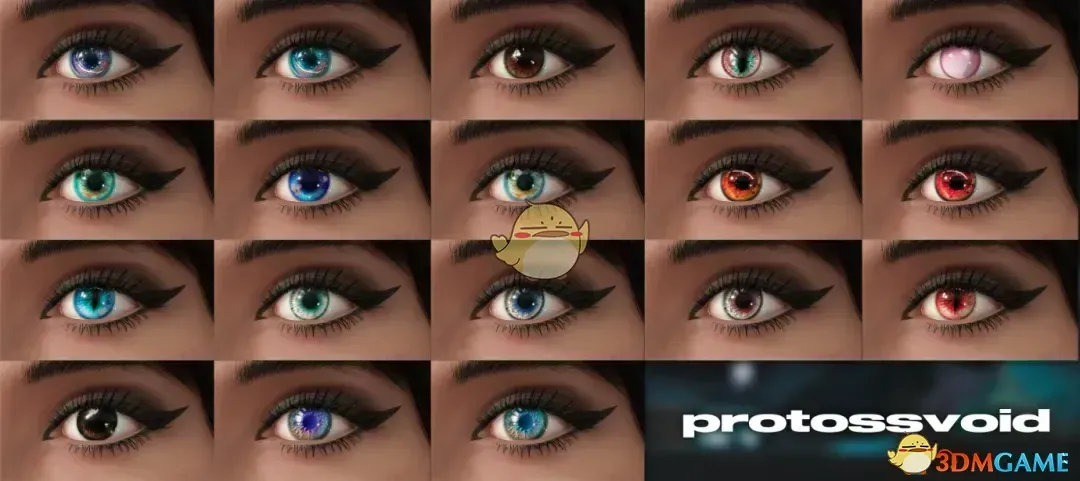 《赛博朋克2077》异国情调眼瞳包MOD