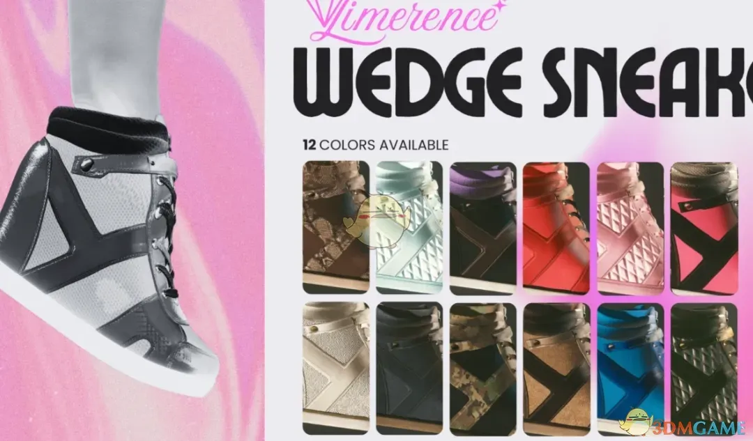 《赛博朋克2077》高坡跟运动鞋MOD