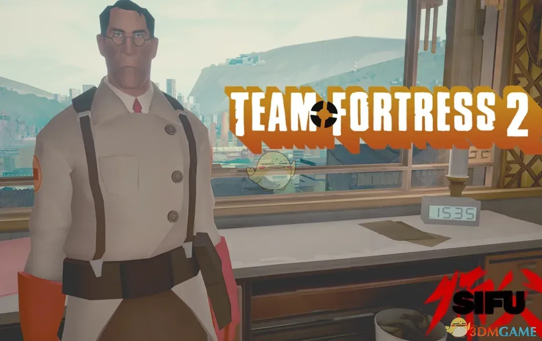 《师父》扮演军团要塞2医生MOD