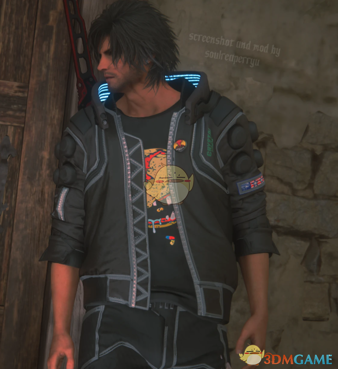 《最终幻想16》克莱夫的赛博朋克夹克MOD