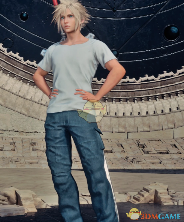 《最终幻想7：重生》克劳德的牛仔休闲装MOD