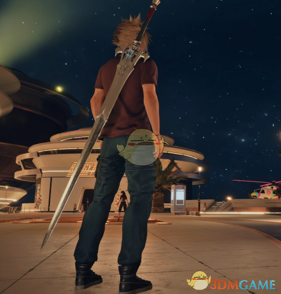 《最终幻想7：重生》克劳德的牛仔休闲装MOD