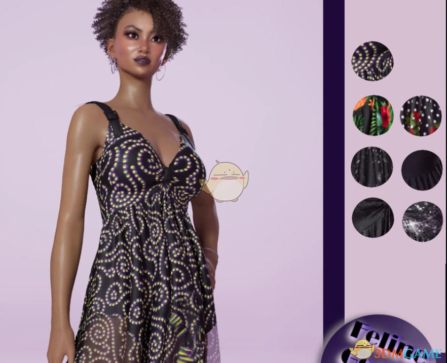 《InZOI》性感夏日轻纱连衣裙MOD