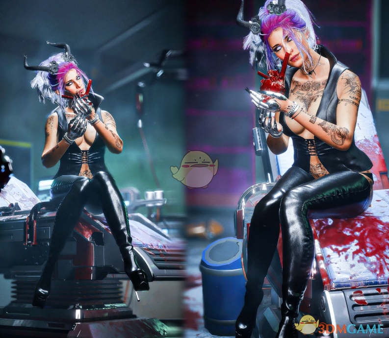 《赛博朋克2077》吸血鬼女士套装MOD