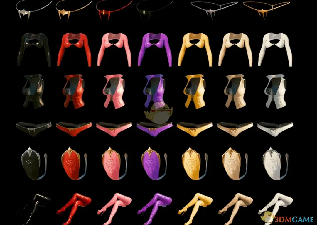 《赛博朋克2077》吸血鬼女士套装MOD