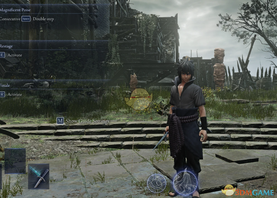 《艾尔登法环：黑夜君临》火影忍者佐助替换女爵MOD