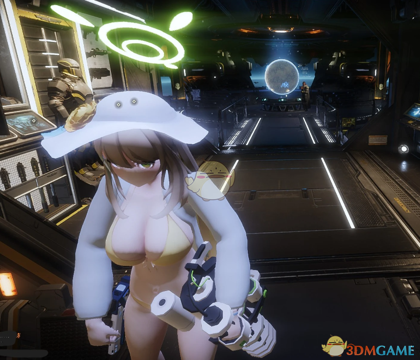 《绝地潜兵2》蔚蓝档案十六夜野宫泳装外观MOD