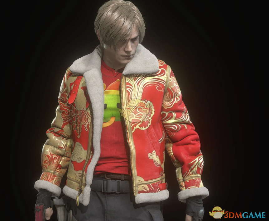 《生化危机4：重制版》里昂的蛇年夹克MOD