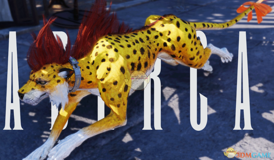 《最终幻想7：重生》赤红十三的勇者斗恶龙剑齿虎外观MOD