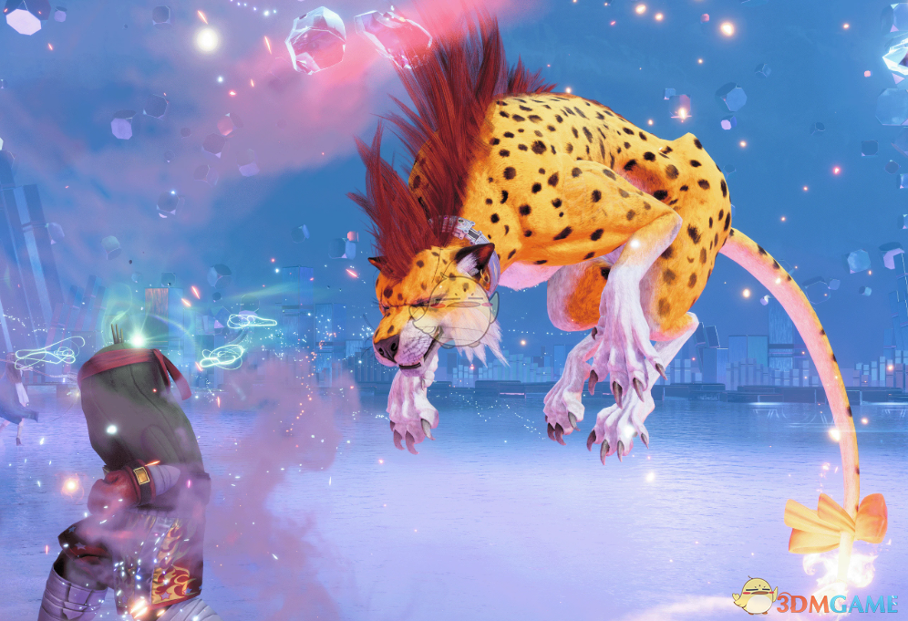 《最终幻想7：重生》赤红十三的勇者斗恶龙剑齿虎外观MOD