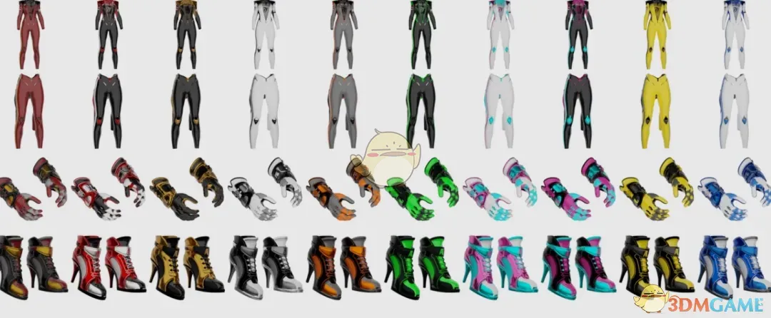 《赛博朋克2077》性感赛车女郎服装MOD