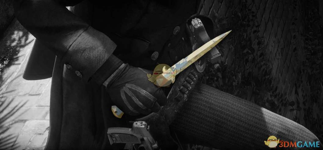 《荒野大镖客2》生化危机弹簧刀MOD