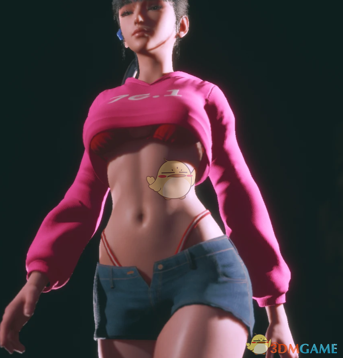 《剑星》伊芙的电锯人帕瓦比基尼牛仔装MOD