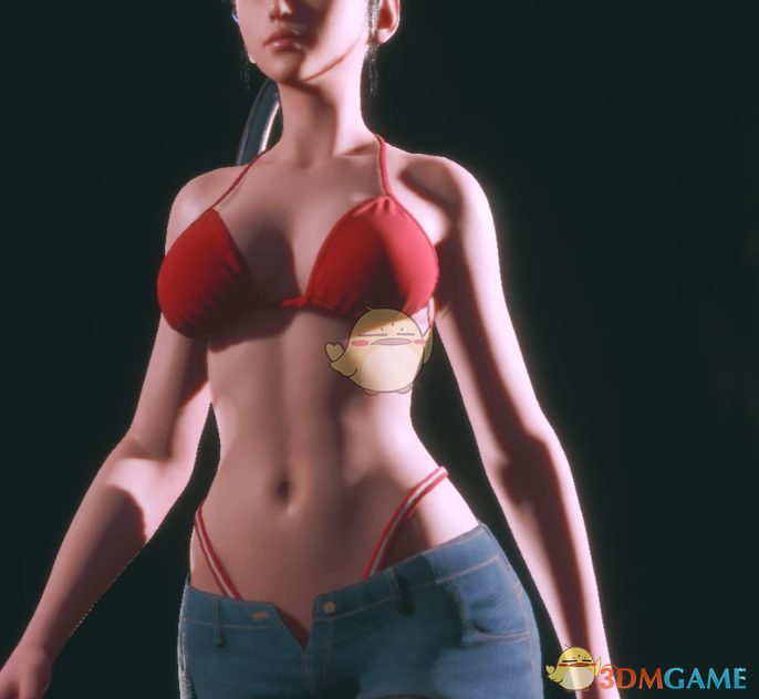 《剑星》伊芙的电锯人帕瓦比基尼牛仔装MOD