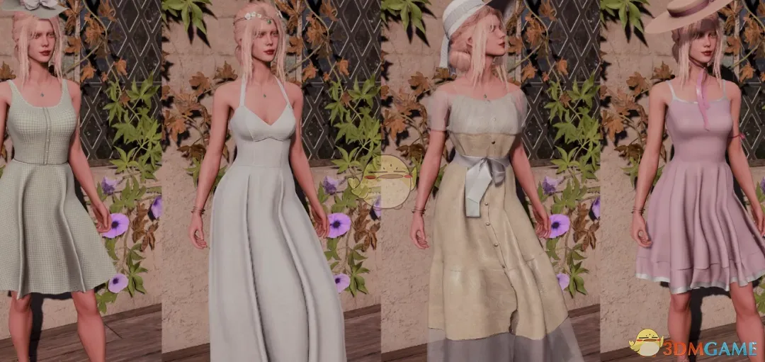 《博德之门3》夏季连衣裙和配饰包MOD