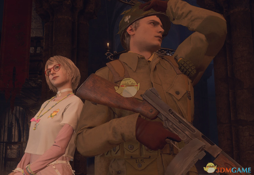 《生化危机4：重制版》里昂的美国空军小队服装MOD