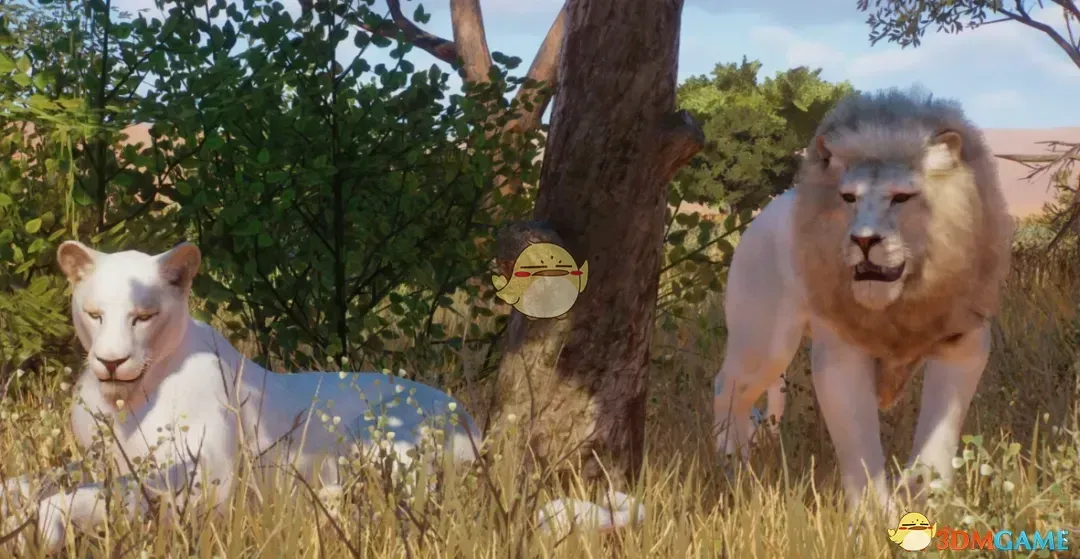 《动物园之星》新物种白狮MOD