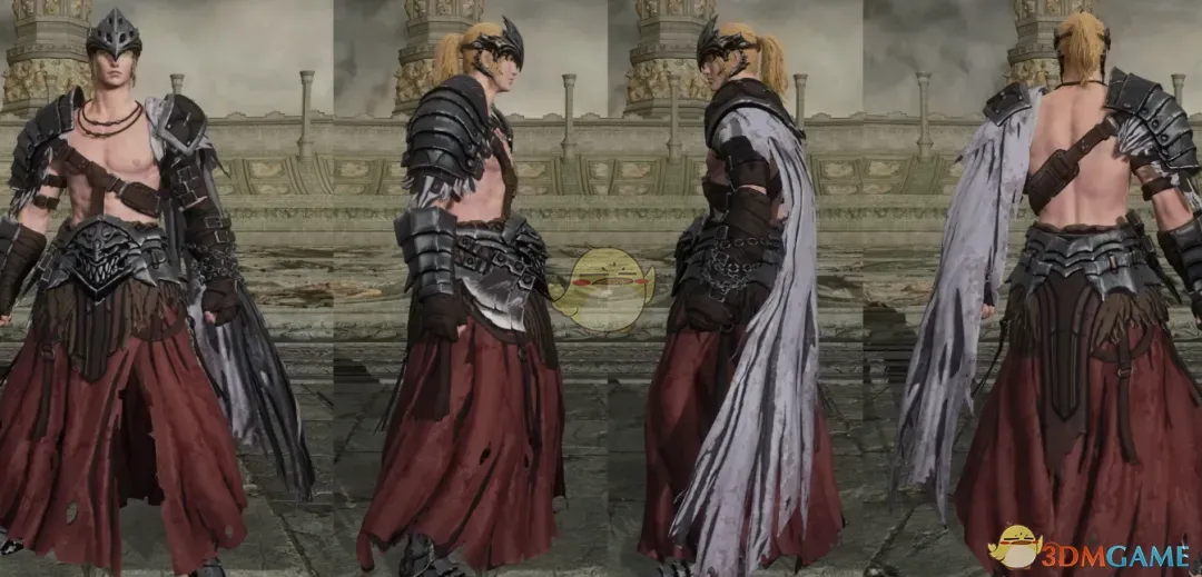 《艾尔登法环》第一狂战士卡赞堕落将军套装MOD