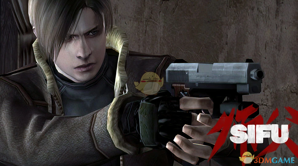 《师父》扮演生化危机2里昂MOD