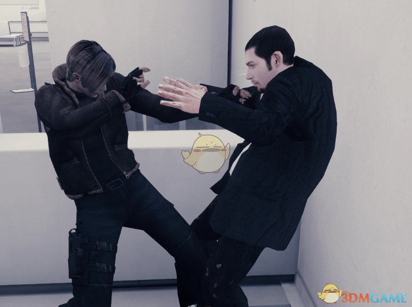 《师父》扮演生化危机2里昂MOD